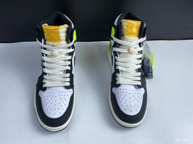 Cheap TBkick HIGH OG 1 'VOLT JORDAN RETRO AIR GOLD' 555088-118 0802
